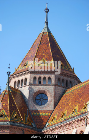 Reformierte Kirche, Buda Castle Hill, Budapest, Ungarn Stockfoto