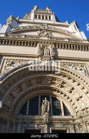 Fassade, Victoria & Albert Museum, Kensington, London, England, Vereinigtes Königreich Stockfoto