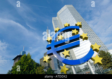 EZB-Europäische Zentralbank, Frankfurt/Main Stockfoto