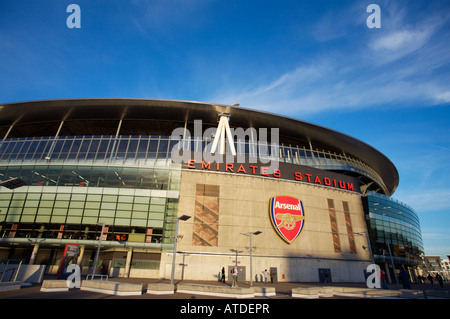 Das Emirates Stadium, die Heimat des Arsenal FC Stockfoto