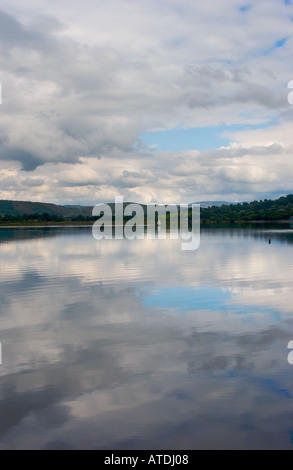 Reflexionen über Bala Lake in Nord-Wales Stockfoto