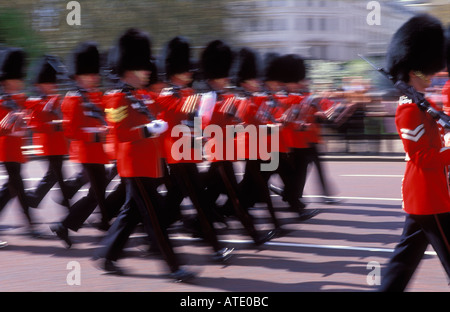 Wechsel der Garde Grenadier Guards Buckingham Palace London England UK Stockfoto