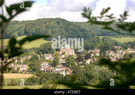 DAS DORF ULEY IN GLOUCESTERSHIRE UK Stockfoto