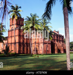 Basilica von Bom Jesus - Goa Indien Stockfoto