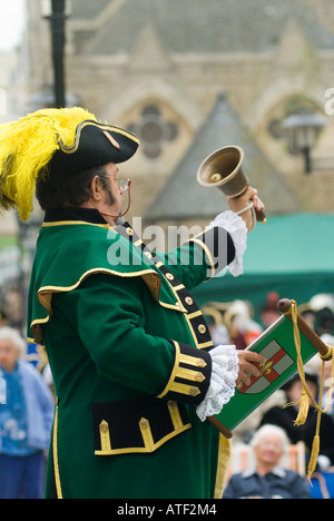 National Town Criers Championship Hastings East Sussex England 2006 HOMER SYKES Stockfoto