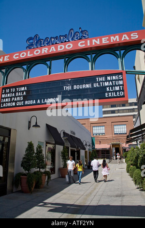 Ein Colorado Shopping Hof und Gassen, 1 West Colorado Boulevard, Pasadena Stockfoto