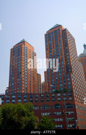 Zeckendorf Türme, Union Square Park, Manhattan, New York Stockfoto