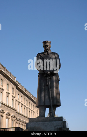 Marschall Józef Piłsudski-Denkmal in Warschau, Polen Stockfoto