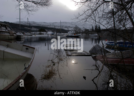 Cherry Island, Loch Ness, Fort Augustus, Inverness-shire Stockfoto