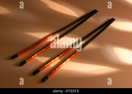 Chinesische Essstäbchen Stockfoto