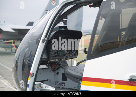 Polizei-Hubschrauber Eurocopter EC 120 b Stockfoto