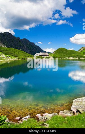 Fünf-Seen-Tal-hohe Tatra-Polen-Europa Stockfoto