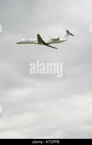 BMI regional Passagier-Jet von Leeds Bradford Flughafen Stockfoto