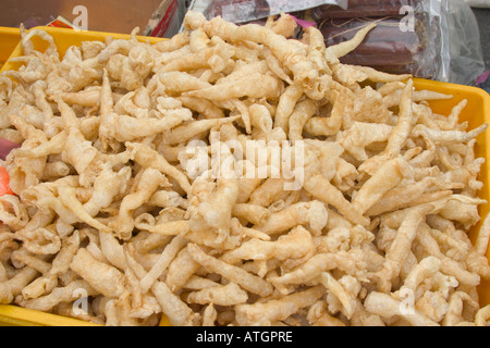 getrocknete Fische Schlund in der chinesischen Küche verwendet Stockfoto