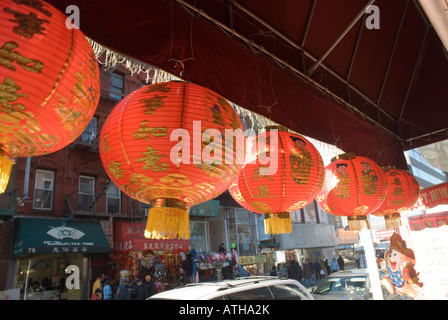 Straßenhändler in Chinatown in New York City Stockfoto