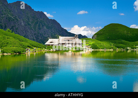 Fünf-Seen-Tal-hohe Tatra-Polen-Europa Stockfoto