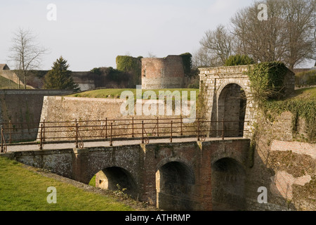 Frankreich-Pas-de-Calais Montreuil-Zitadelle Stockfoto