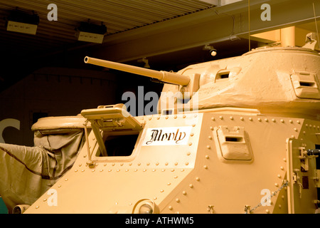 Die amerikanische M3-Tank verwendet von Feldmarschall Montgomery während der Schlacht von El Alamein Stockfoto