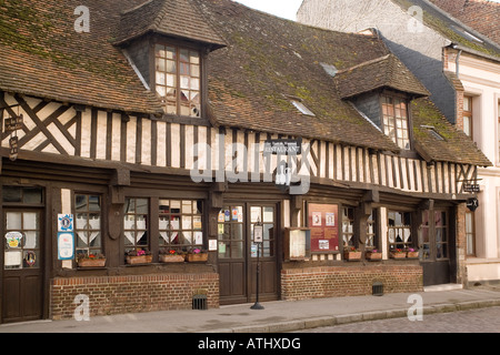 Frankreich-Pas-de-Calais Montreuil-restaurant Stockfoto