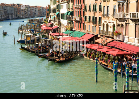 Canal Grande in Venedig Italien Stockfoto