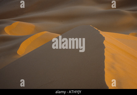 Sandmeer Merzouga, Erg Chebbi, Marokko Stockfoto