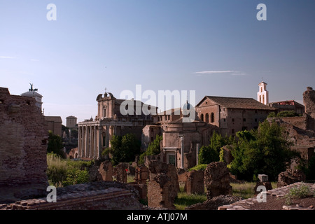 Forum Romanum Rom Italien Stockfoto