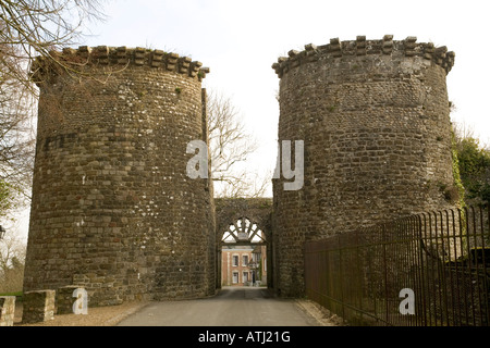 Frankreich Somme St.Valery Sur Somme mittelalterlichen Stadttor Stockfoto