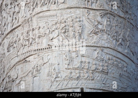 Traian Spalte Rom Italien Stockfoto