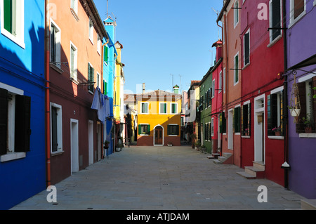 Burano, Italien Stockfoto