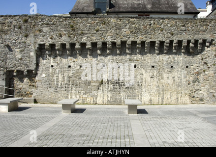 Spanish Arch Stadt Wände Galway City Co Galway Www Osheaphotography com Stockfoto