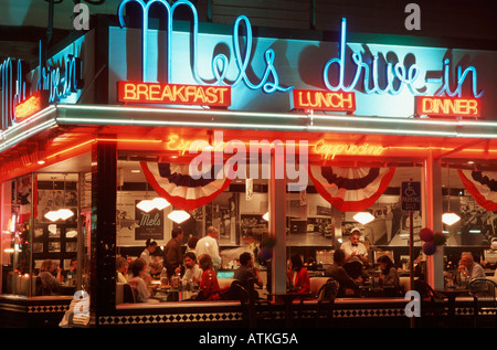 Abendessen / San Francisco Stockfoto