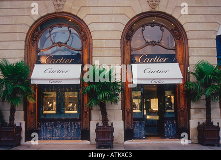 Juweliergeschäft / Paris Stockfoto