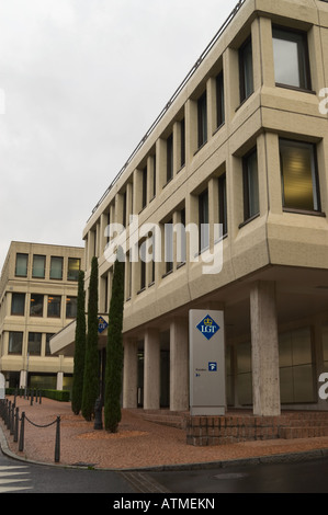 LGT Bank in Liechtenstein Vaduz Stockfoto