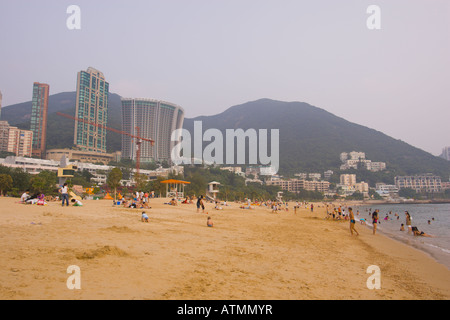 HONG KONG CHINA Strand von Repulse Bay auf Hong Kong Island Stockfoto