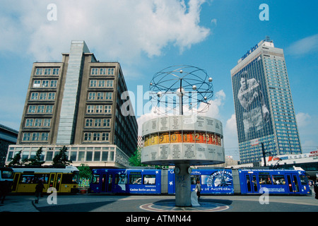 Alexanderplatz / Berlin Stockfoto