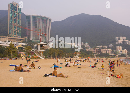 HONG KONG CHINA Strand von Repulse Bay auf Hong Kong Island Stockfoto