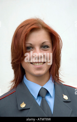 Hübsche junge russische Frauen in Sankt Petersburg Russland Stockfoto