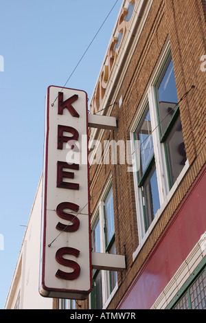 Dies ist das Gebäude im Zentrum von Albuquerque, NM Kress. Stockfoto