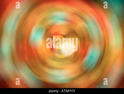 Unscharfen Hintergrund mit farbigen Kreisen Stockfoto