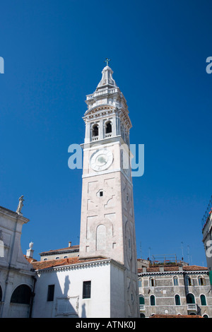 Venedig, Veneto, Italien. Glockenturm der Chiesa di Santa Maria Formosa. Stockfoto