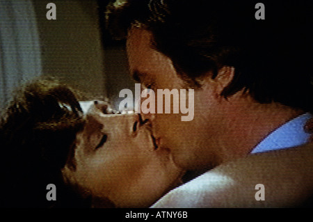 küssen, umarmen, Romantik Stockfoto