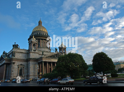 Isaak-Kathedrale in Sankt petersburg Stockfoto