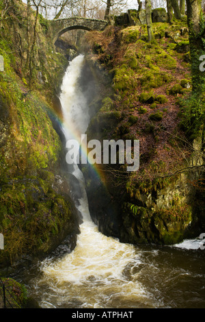 Aira Force Wasserfall, Cumbria, UK Stockfoto