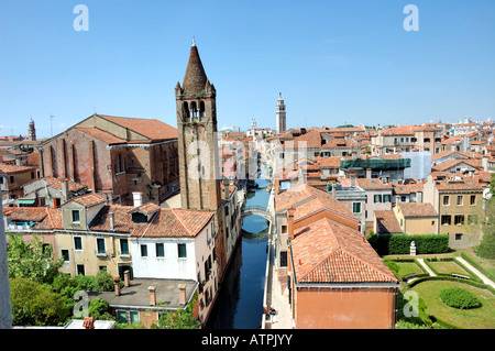 Italien Venedig anzeigen Stockfoto