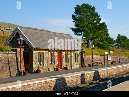 Dent Bahnhof, Linie der Settle-Carlisle, Cumbria UK Stockfoto