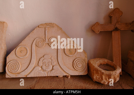 Ausstellung im Museu Municipal Dr. Jose Formosinho Museum in der Altstadt von Lagos an der Algarve, der südlichsten Region Portugals Stockfoto