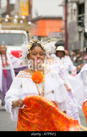 San Francisco Carnaval Parade Stockfoto