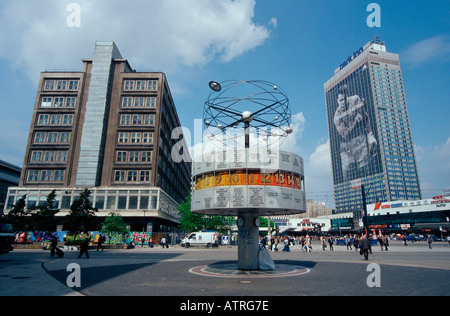 Alexanderplatz / Berlin Stockfoto