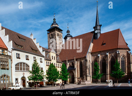 St. Georg Kirche / Schmalkalden Stockfoto