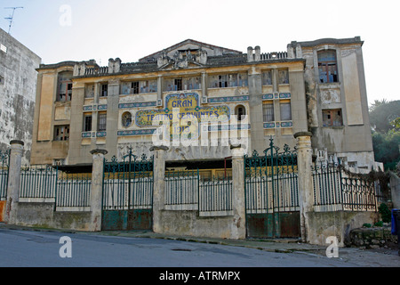 Gran Teatro Cervantes in Tanger die Medina wurde teilweise restauriert, aber ist noch stillgelegten und Theaters Stockfoto